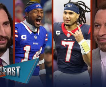 Bills probably not better, Diggs thanks BUF, Stroud to challenge Mahomes? | NFL | FIRST THINGS FIRST