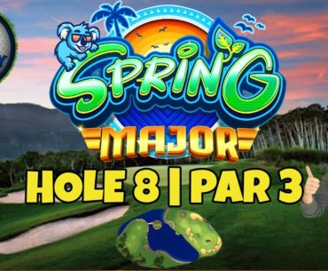 Master, QR Hole 8 - Par 3, HIO - Spring Major 2024 Tournament, *Golf Clash Guide*
