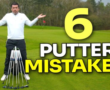 6 MISTAKES GOLFERS MAKE WHEN BUYING A PUTTER!