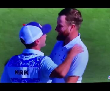 Chris Kirk wins The Sentry 2024 ⛳️🎊🎉🎈 his 6th PGA Tour win 1-7-24