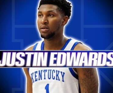 JUSTIN EDWARDS SCOUTING REPORT | 2024 NBA Draft | Kentucky Wildcats