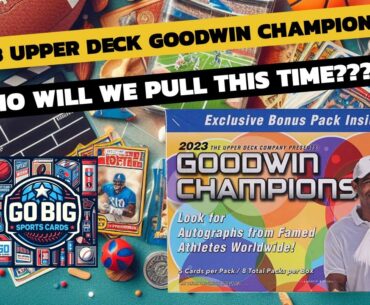 Discover Hidden Gems: 2023 Goodwin Champions Hobby Box Revealed!