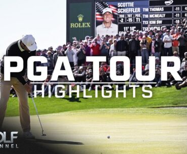PGA Tour Highlights: WM Phoenix Open, Day 4 | Golf Channel