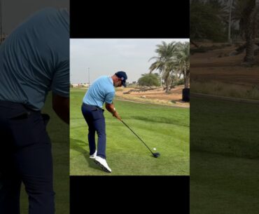 Paul Waring’s 337yd Driver Shot ⛳️ | RAK Championship #golf #golfswing