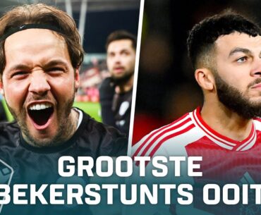 De GROOTSTE BEKERSTUNTS in de TOTO KNVB Beker 🏆🤯