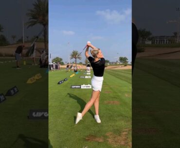 Annabel Angel #golf #golfswing #shorts