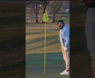The Craziest Putt Walk-in Ever #golf