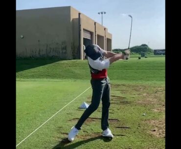 Winner's gold swing! Laurie Canter(Saudi Open 2024)  super slow motion golf swing. #winnergolfswing