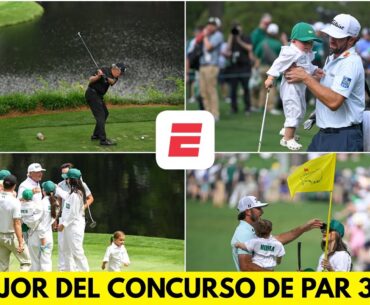 LO MEJOR del CONCURSO de PAR 3 del MASTERS 2024 en AUGUSTA NATIONAL | ESPN Golf