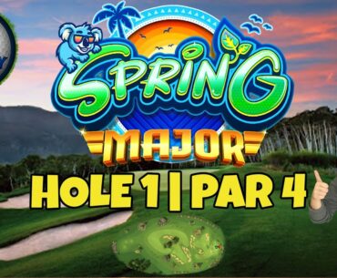 Master, QR Hole 1 - Par 4, EAGLE - Spring Major 2024 Tournament, *Golf Clash Guide*