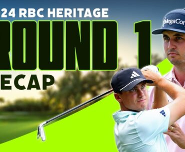 Ludvig Aberg, Collin Morikawa Chase JT Poston - 2024 RBC Heritage Round 1 | The First Cut Podcast