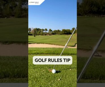 Golf Rules Tip | Sand On Green And Fringe #golf #rules #golfrules #rulesofgolf #golftips #golfer