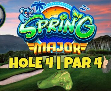 Master, QR Hole 4 - Par 4, EAGLE - Spring Major 2024 Tournament, *Golf Clash Guide*