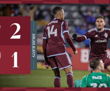 HIGHLIGHTS: Calvin Harris delivers in second half as Rapids win 2-1 over Dallas