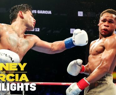 THREE KNOCKDOWNS | Devin Haney vs. Ryan Garcia Fight Highlights