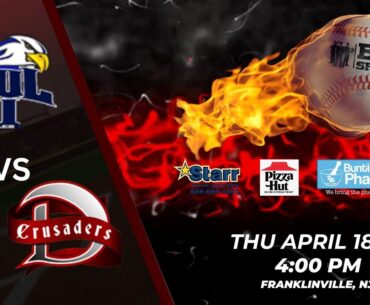 PAUL VI EAGLES VS DELSEA CRUSADERS - THU APRIL 18TH