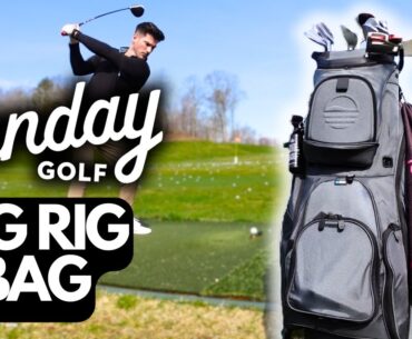 The Newest BIG Thing in Golf! | Sunday Golf BIG RIG Cart Bag Review