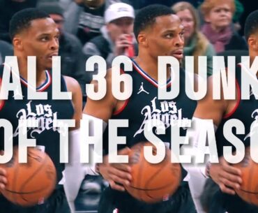 I found all Russell Westbrook dunks of the season 2023-2024