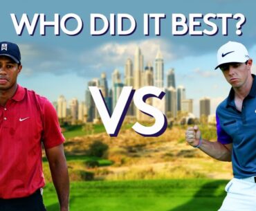 Tiger Woods vs Rory McIlroy - Who Did It Best?