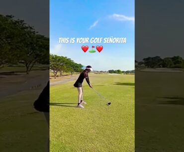 Your Golf SEÑORITA. A beginner lady golfer from the Philippines 🇵🇭 Mabuhay‼️