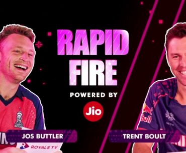 Royals' Rapid Fire With Jos Buttler & Trent Boult | Rajasthan Royals | IPL 2024