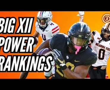 Big XII Power Rankings | A Surprise at No. 1 | Transfer News from Arizona, Colorado and Utah
