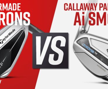 TAYLORMADE Qi vs CALLAWAY PARADYM Ai SMOKE | Golf Irons Comparison