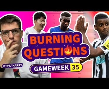 🔥 FPL BURNING QUESTIONS GW35 | WILDCARD Q&A with @FPLHarry | Fantasy Premier League Tips 2023/24