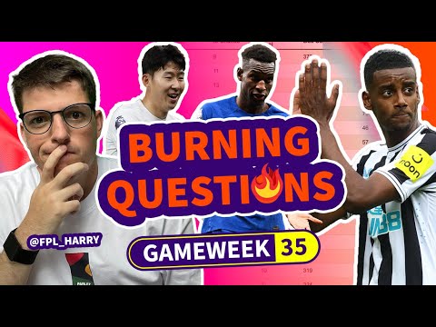 π₯ FPL BURNING QUESTIONS GW35 | WILDCARD Q&A with @FPLHarry | Fantasy Premier League Tips 2023/24 π₯ FPL BURNING QUESTIONS GW35 | WILDCARD Q&A with @FPLHarry | Fantasy Premier League Tips 2023/24
