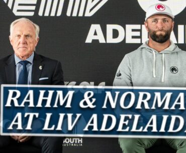 Jon Rahm & Greg Norman LIV Adelaide Presser Highlights