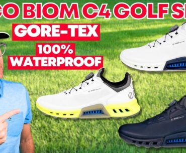 Ultimate Comfort and Quality: Ecco Biom C4 Boa | Best Waterproof Golf Shoe?!