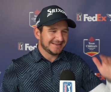 Alejandro Tosti  2024 Texas Children s Houston Open Saturday Flash Interview Spanish