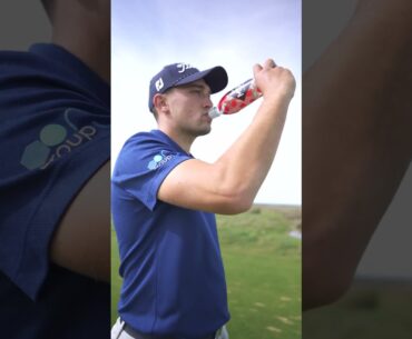 DP World Tour Winner Todd Clements Tastes Apple Hydration For The First Time!