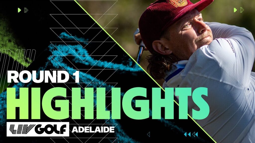 FULL HIGHLIGHTS: LIV Golf Adelaide | Round 1 | 2024
