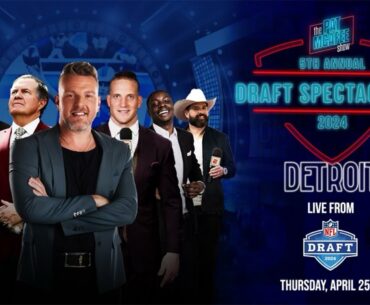 Pat McAfee's 5th Annual Draft Spectacular with Bill Belichick | April 25th, 2024