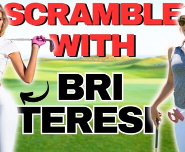 6 Hole Scramble with MODEL, Bri Teresi! | Sabrina Andolpho