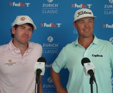 Patton Kizzire and Ben Kohles Thursday Flash Interview 2024 Zurich Classic of New Orleans