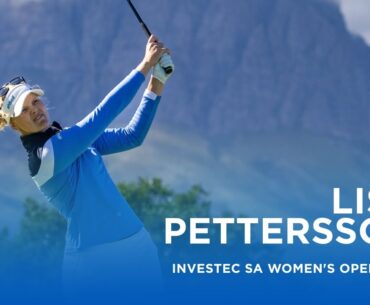 Lisa Pettersson remains in contention | Investec SA Women's Open