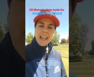 US Women's Open invite for Angela Stanford @GolfChannel @golfchannellatinamerica @usga @LPGA