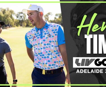 Heng Time: Lucas Herbert Shreds On The Guitar | LIV Golf Adelaide