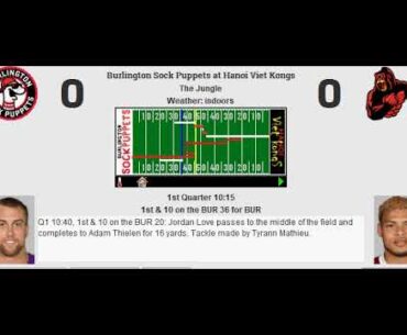 Week 9: Burlington Sock Puppets (2-6) @ Hanoi Viet Kongs (3-5)