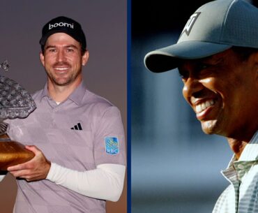 Nick Taylor wins in Phoenix, players read texts from Tiger | The CUT | PGA TOUR Originals
