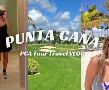 PUNTA CANA: week in my life in the Corales Championship, beach, and golf outfits