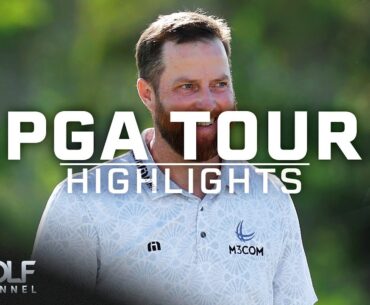 Highlights: Best shots and moments from The Sentry, 2024 | Golf Channel