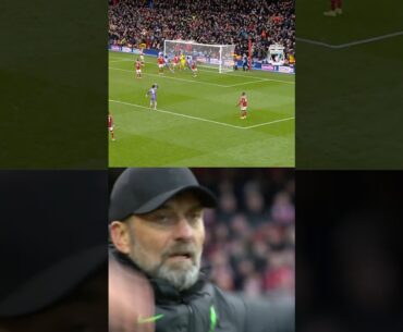 How Klopp reacted to Darwin Nunez’s header