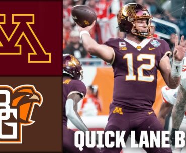 Quick Lane Bowl: Bowling Green Falcons vs. Minnesota Golden Gophers | Full Game Highlights