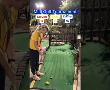 Hole 8 | Mini Golf Season 4 Tournament #5 #minigolf