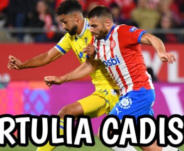 TERTULIA CADISTA HABLANDO DE LA ACTUALIDAD DEL CÁDIZ Y DE TODO LO OCURRIDO EN EL GIRONA VS CÁDIZ