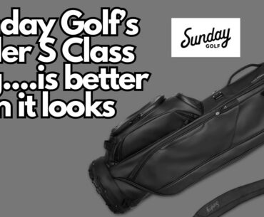 SUNDAY GOLF // RYDER S CLASS REVIEW // ONE OF THE BEST BAGS AND WHY YOU NEED TO CHECK IT OUT