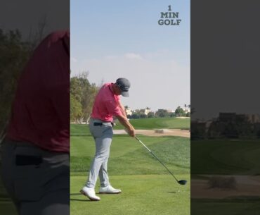 Grant Forrest’s Power Drive⛳️at Dubai Desert Classic #golf #golfswing